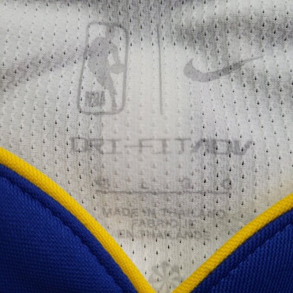 Nike Golden State Warriors Jordan Poole Association Edition Jersey 48 MSRP $200 - Picture 8 of 9